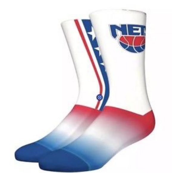 Stance Other - STANCE NBA Legends Official New Jersey Nets Socks
